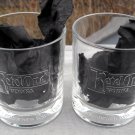 2 New Ketel One Vodka Embossed Cocktail Rocks Glasses 8 oz
