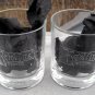 2 New Ketel One Vodka Embossed Cocktail Rocks Glasses 8 oz