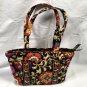Vera Bradley 2 Handbags Small Makeup Bag Checkbook Cover Sun Valley Night Owl