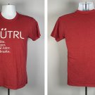 NUTRL Vodka Seltzer Real Juice Nebraska Football T Shirt Mens Small Red