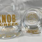 2 Knob Creek Bourbon Whiskey Clermont Kentucky Cocktail Glasses 10 oz
