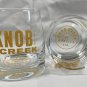 2 Knob Creek Bourbon Whiskey Clermont Kentucky Cocktail Glasses 10 oz