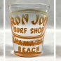 Ron Jon Surf Shop Panama City Beach Shot Glass 1 oz Orange Logo