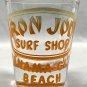 Ron Jon Surf Shop Panama City Beach Shot Glass 1 oz Orange Logo