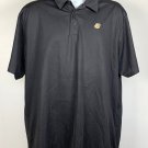 Panera Bread Employee Polo Shirt Mens XL Polyester Dark Gray