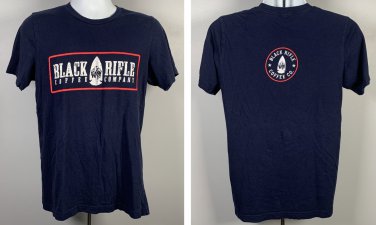 Black Rifle Coffee Company Arrowhead Logo T Shirt Mens Medium Cotton