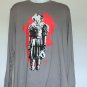 Stephen King IT Pennywise Clown Long Sleeve T Shirt Mens Large Time to Float
