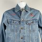 Lee Brand La Casa Pizza Omaha Denim Jacket Mens Womens Small Christy Embroidered