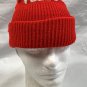 Supersweet Feeds Pom Pom Knit Hat Mens Womens Acrylic Farming Red White