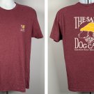 The Salty Dog Cafe Hilton Head Island T Shirt Mens Large Maroon