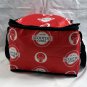 Scooters Coffee Smiley Face Logo Insulated Lunch Can Bottle Cooler Bag Red