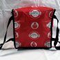 Scooters Coffee Smiley Face Logo Insulated Lunch Can Bottle Cooler Bag Red