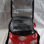 Scooters Coffee Smiley Face Logo Insulated Lunch Can Bottle Cooler Bag Red
