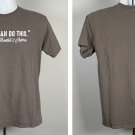 Scooters Coffee You Can do This T Shirt Mens Medium Gray Cotton Scooters Coffee You Can do This T Shirt Mens Medium Gray Cotton