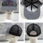 Union Pacific Railroad Snapback Trucker Baseball Hat Gray Black Embroidered Logo