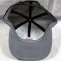 Union Pacific Railroad Snapback Trucker Baseball Hat Gray Black Embroidered Logo