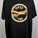 Piper Cub Aircraft Airplane T Shirt Mens 3XL Cotton Piper Cub Aircraft Airplane T Shirt Mens 3XL Cotton