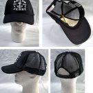New Sailor Jerry Spiced Rum Snapback Trucker Baseball Hat Mens Black