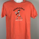 Life is Good Nebraska Volleyball T Shirt Mens 2XL Cotton Red Life is Good Nebraska Volleyball T Shirt Mens 2XL Cotton Red