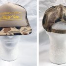 New Fishing Time is Miller Time Snapback Trucker Baseball Hat Mens Camo Beer New Fishing Time is Miller Time Snapback Trucker Baseball Hat Mens Camo Beer