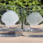 4 Etched Seashell Scallop Shell 14 oz Tall & 8 oz Short Cocktail Glasses Rolf?