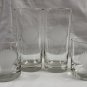 4 Etched Seashell Scallop Shell 14 oz Tall & 8 oz Short Cocktail Glasses Rolf?