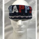 New Miller Lite Beer Happy Holidays Ear Warmer Acrylic Spandex It's Miller Time New Miller Lite Beer Happy Holidays Ear Warmer Acrylic Spandex It's Miller Time