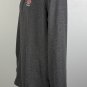 Union Pacific Railroad Half Zip Pullover Mens Large Gray Polyester Blend