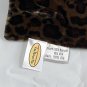 Talbots Leopard Animal Big Cat Silk Scarf Head Wrap 59" x8"