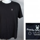 Psycho Bunny White Logo by Robert Godley T Shirt Mens Size 7 Black Psycho Bunny White Logo by Robert Godley T Shirt Mens Size 7 Black