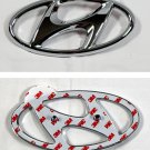 New Hyundai Accent Elantra 2006-2011 Front Grill Emblem 863003A001 New Hyundai Accent Elantra 2006-2011 Front Grill Emblem 863003A001