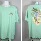 Margaritaville Surf Board Meeting in Paradise T Shirt Mens XXXL Green Margaritaville Surf Board Meeting in Paradise T Shirt Mens XXXL Green