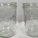 2 New Lagunitas 14 oz Embossed Wide Large Mouth Mason Jar Beer Glasses Dog Logo 2 New Lagunitas 14 oz Embossed Wide Large Mouth Mason Jar Beer Glasses Dog Logo