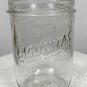 2 New Lagunitas 14 oz Embossed Wide Large Mouth Mason Jar Beer Glasses Dog Logo