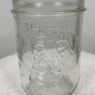 2 New Lagunitas 14 oz Embossed Wide Large Mouth Mason Jar Beer Glasses Dog Logo
