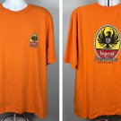 Imperial la Cerveza Beer Pura Vida Costa Rica T Shirt Mens 3XL orange