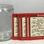 New Lagunitas 14 oz Embossed Wide Large Mouth Mason Jar Beer Glass & 5 Coasters