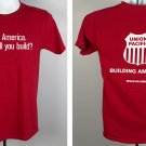 Union Pacific Railroad I Build America What Will You Build T Shirt Mens Small Union Pacific Railroad I Build America What Will You Build T Shirt Mens Small