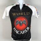 World of Bacardi Rum Bat Logo Bicycle Bike Jersey Mens Medium Colorful World of Bacardi Rum Bat Logo Bicycle Bike Jersey Mens Medium Colorful