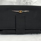 Chrysler Owner's Manual Bag Holder Black Metal Logo Hook & Loop Closure Chrysler Owner's Manual Bag Holder Black Metal Logo Hook & Loop Closure