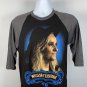 Melissa Etheridge Raglan Baseball T Shirt Mens Large LGBTQ Singer Songwriter
