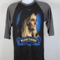 Melissa Etheridge Raglan Baseball T Shirt Mens Large LGBTQ Singer Songwriter