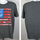 United Parcel Service UPS Flag Logo T Shirt Mens Large Gray Cotton Blend United Parcel Service UPS Flag Logo T Shirt Mens Large Gray Cotton Blend