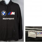 Puma BMW Motorsport Pullover Hoodie Mens XXL Black Open Pocket Puma BMW Motorsport Pullover Hoodie Mens XXL Black Open Pocket