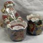 Fitz and Floyd Santa Claus St Nick Home Fragrance Candle + Toy Bag Candle