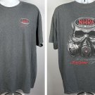 NHRA Drag Racing The Original Extreme Sport Gas Mask Logo T Shirt Mens 2XL 50/50 NHRA Drag Racing The Original Extreme Sport Gas Mask Logo T Shirt Mens 2XL 50/50