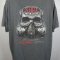 NHRA Drag Racing The Original Extreme Sport Gas Mask Logo T Shirt Mens 2XL 50/50