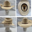 Justin by Milano Regal Toyo Straw Cowboy Hat 7 1/4 Made in USA Size 58 Justin by Milano Regal Toyo Straw Cowboy Hat 7 1/4 Made in USA Size 58