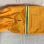 Dog Rain Jacket Medium Orange Reflective Strip Pocket Hooded
