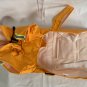 Dog Rain Jacket Medium Orange Reflective Strip Pocket Hooded